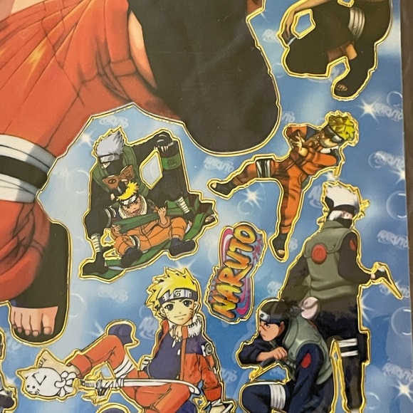 Naruto Sticker Sheet - Picture 2 of 5